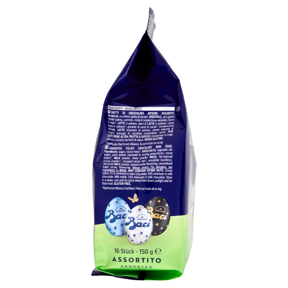 BACI PERUGINA Ovetti di cioccolato gusti assortiti sacchetto 150 g