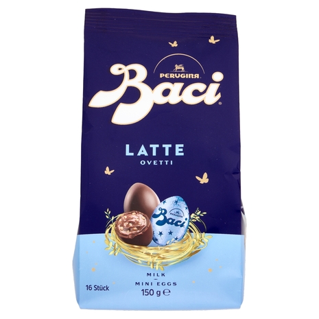 BACI PERUGINA Ovetti di cioccolato al latte finissimo sacchetto 150 g