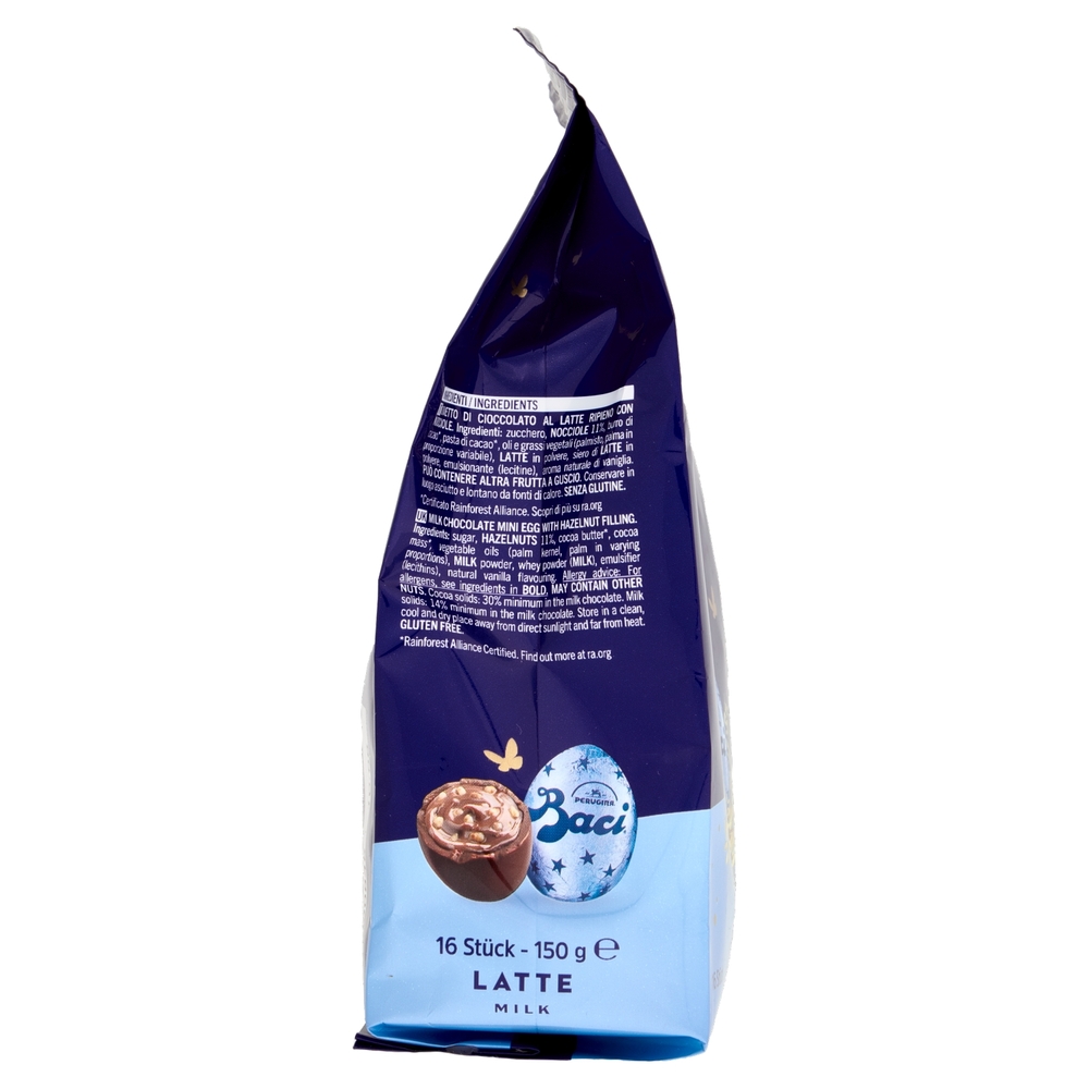 BACI PERUGINA Ovetti di cioccolato al latte finissimo sacchetto 150 g