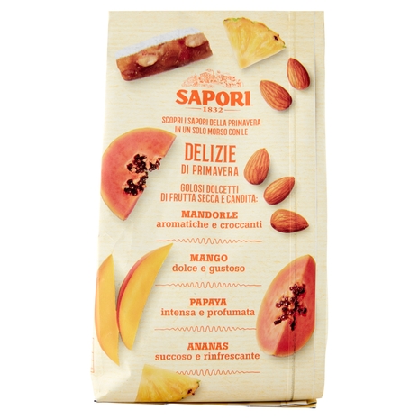 Sapori Delizie di Primavera Mandorle, Mango e Ananas 126 g