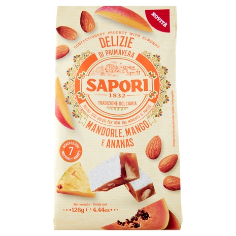 Sapori Delizie di Primavera Mandorle, Mango e Ananas 126 g
