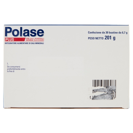 Polase Plus Integratore Alimentare Magnesio Potassio Sali Minerali Arancia Mandarino 30 bustine 201g