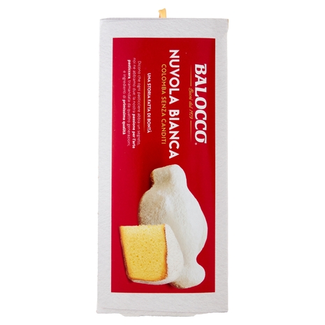 Balocco Nuvola Bianca Colomba Senza Canditi 750 g