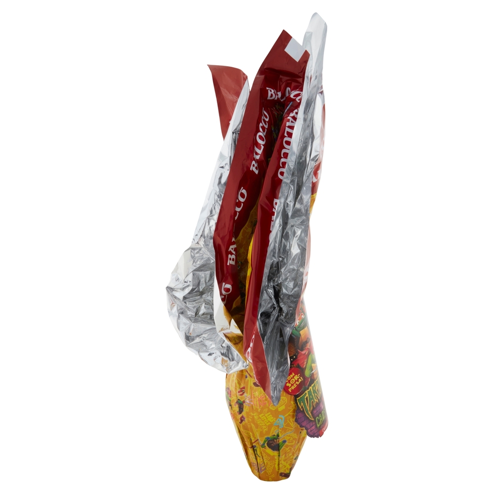 Balocco Uovo Cioccolato Finissimo al Latte Tartarughe Ninja Caos Mutante 240 g