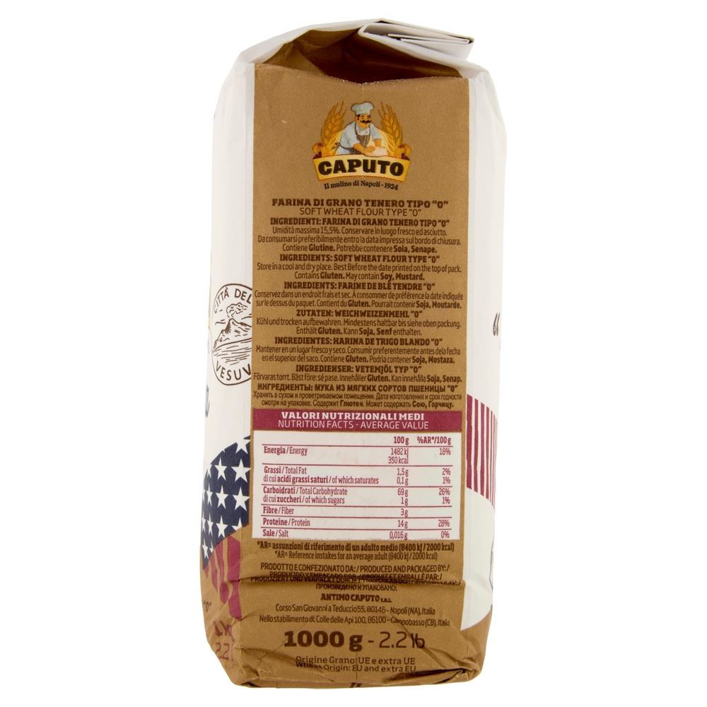 Caputo Manitoba Oro Farina di Grano Tenero Tipo 