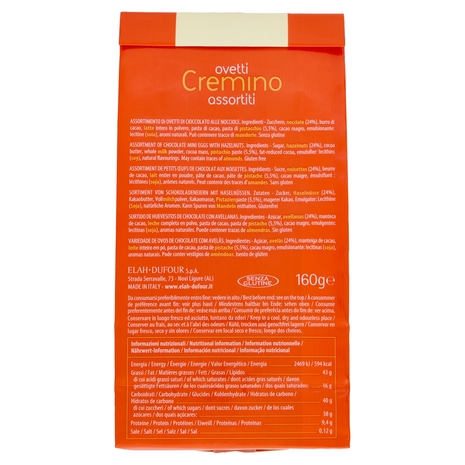 Novi ovetti Cremino assortiti 160 g