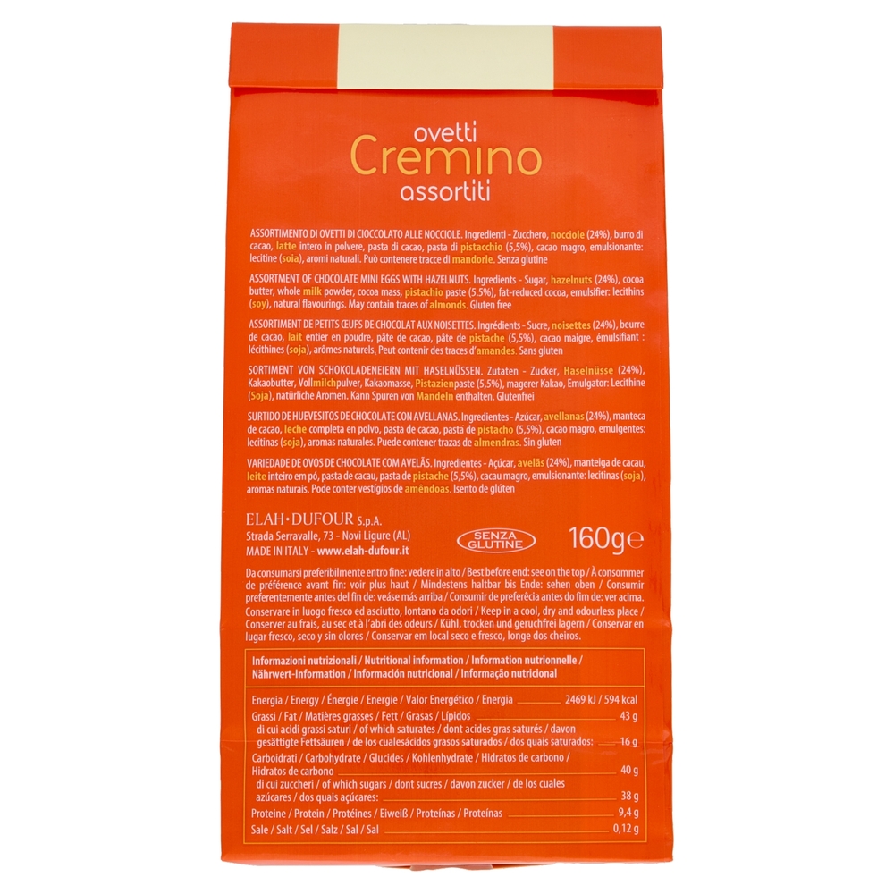 Novi ovetti Cremino assortiti 160 g