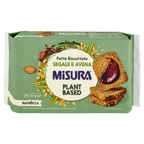 Misura Natura Ricca Fette Biscottate con Grani Germogliati 320 g