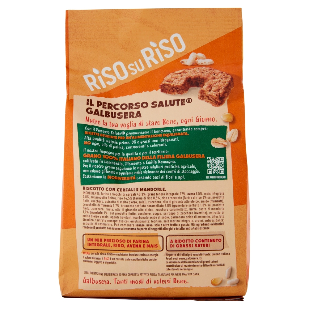 Galbusera RisosuRiso Croccantezza ai Cereali! 290 g