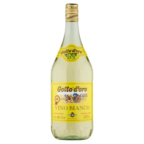 Gotto d'oro Vino Bianco Gusto Amabile 1,5 l