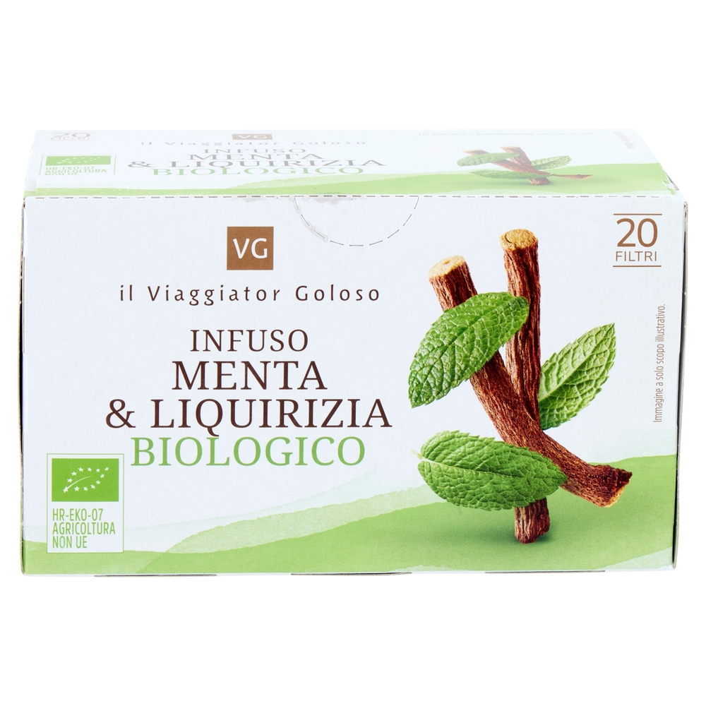 Infuso Menta e Liquirizia BIO Il Viaggiator Goloso