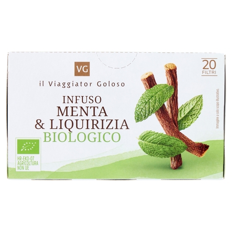 Infuso Menta e Liquirizia BIO Il Viaggiator Goloso
