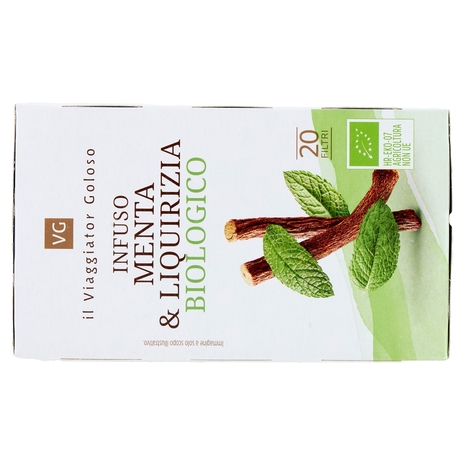 Infuso Menta e Liquirizia BIO Il Viaggiator Goloso