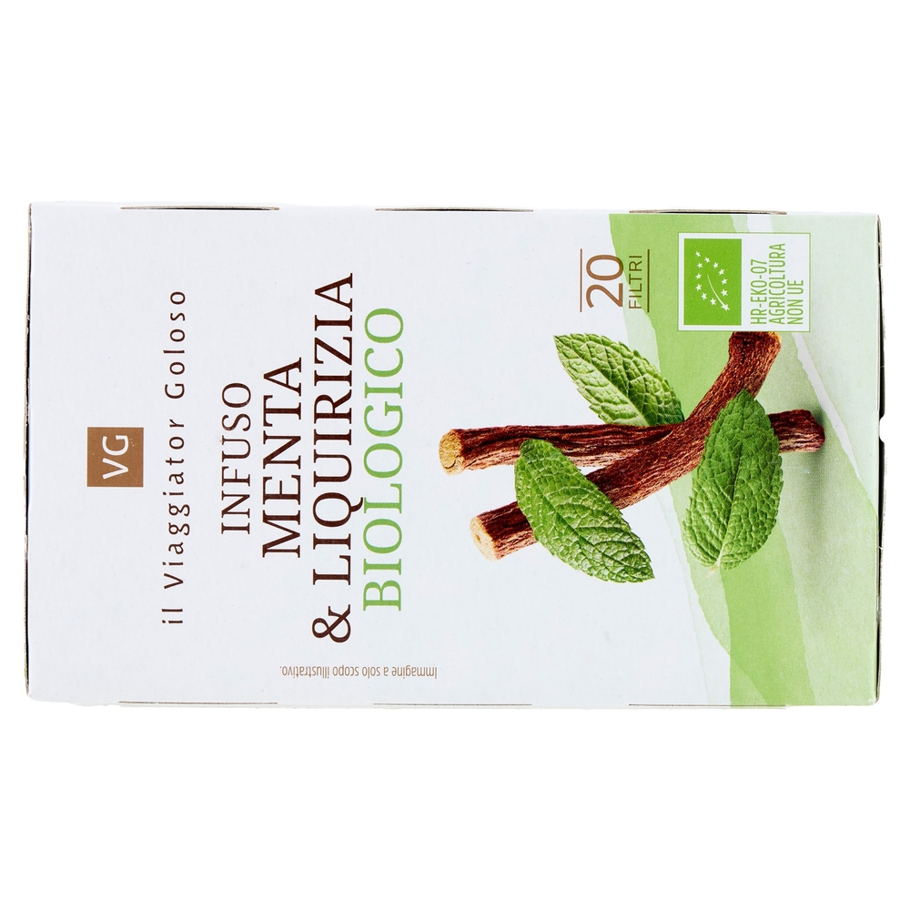 Infuso Menta e Liquirizia BIO Il Viaggiator Goloso