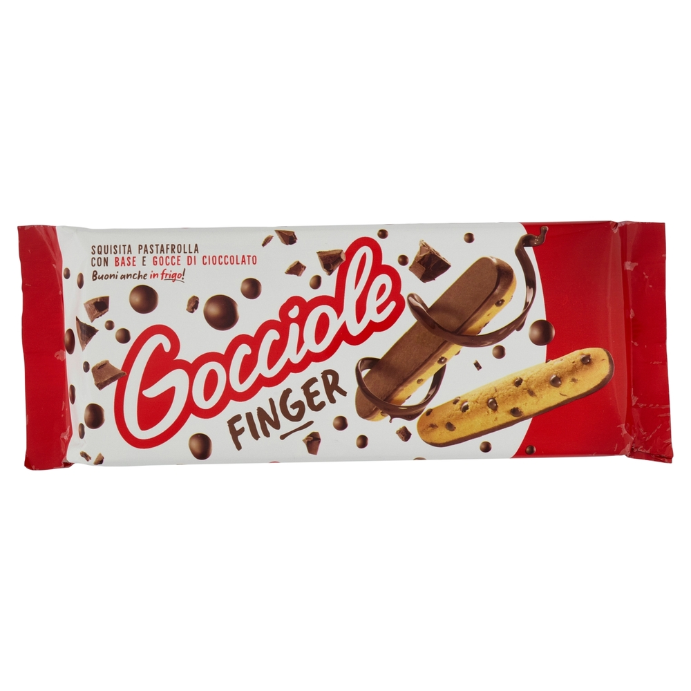 Pavesi Gocciole Finger Biscotti con Gocce di Cioccolato 120g