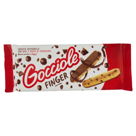 Pavesi Gocciole Finger Biscotti con Gocce di Cioccolato 120g
