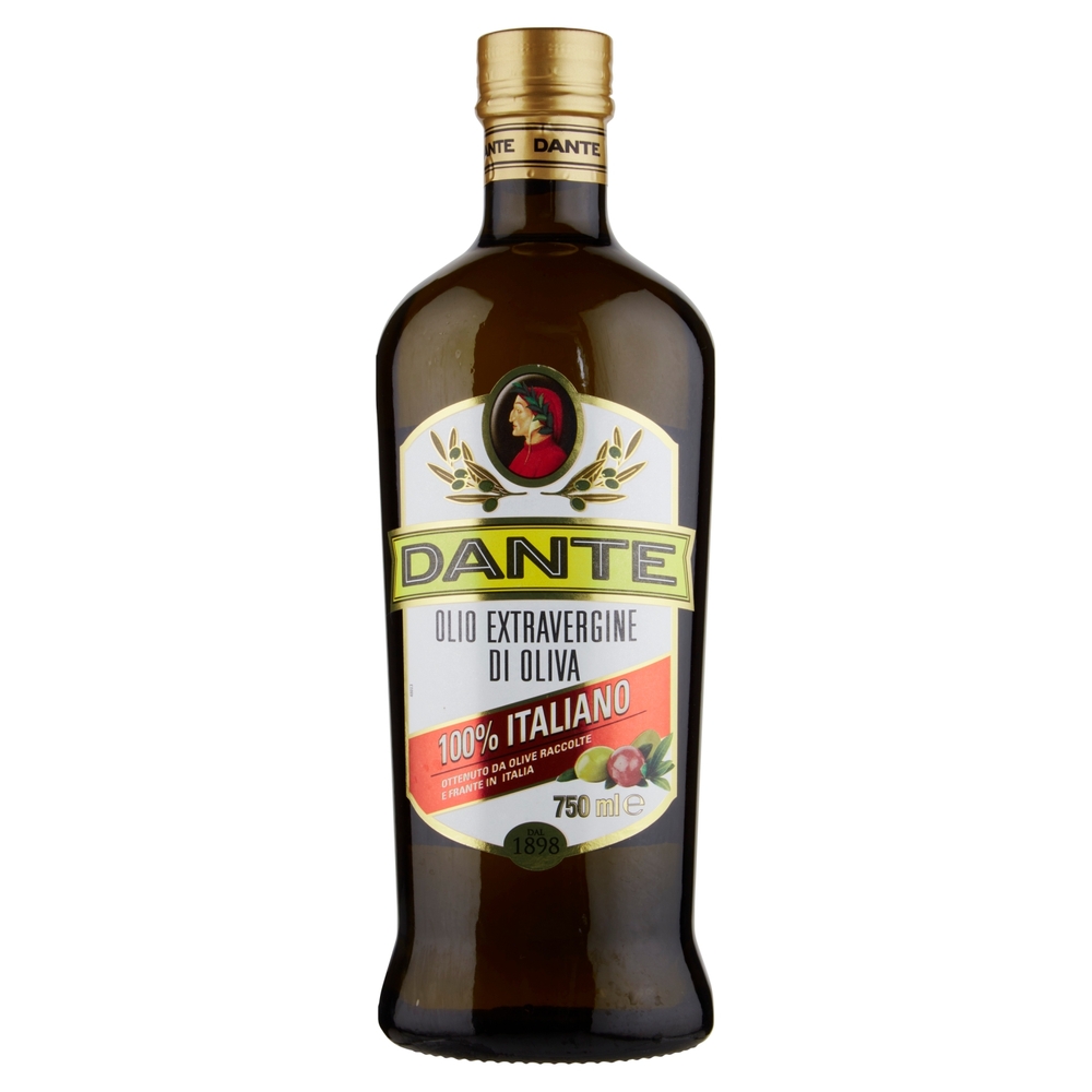 Dante Olio Extravergine di Oliva 100% Italiano 750 ml