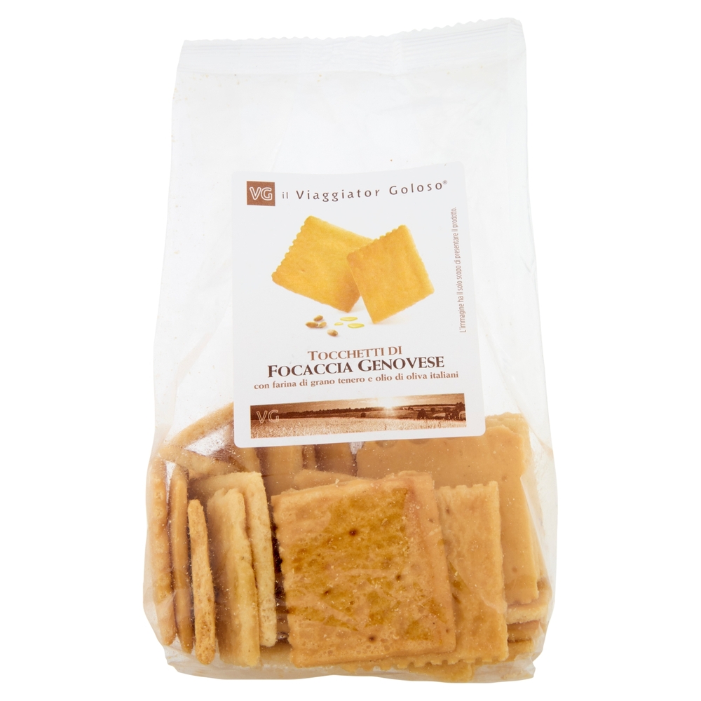 Tocchetti di Focaccia Genevose Il Viaggiator Goloso