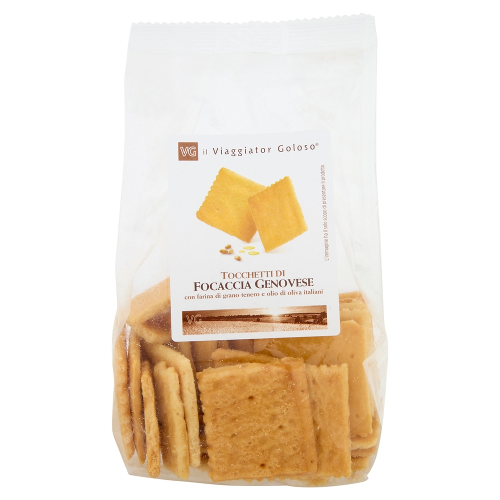 Tocchetti di Focaccia Genevose Il Viaggiator Goloso