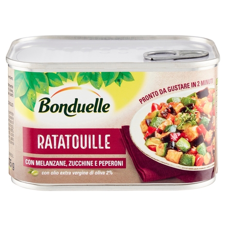 Bonduelle Ratatouille con Melanzane, Zucchine e Peperoni 375 g