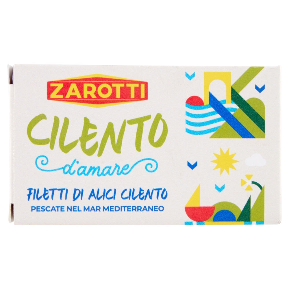 Zarotti Cilento d'amare Filetti di Alici Cilento 70 g