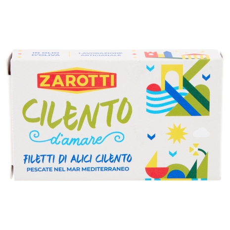 Zarotti Cilento d'amare Filetti di Alici Cilento 70 g