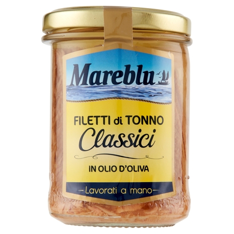 Mareblu Classici Filetti di Tonno in Olio d'Oliva 180 g