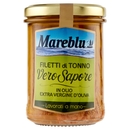 Mareblu VeroSapore Filetti di Tonno in Olio Extra Vergine d'Oliva 180 g