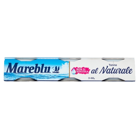 Mareblu VeroNaturale Tonno al Naturale 3 x 60 g