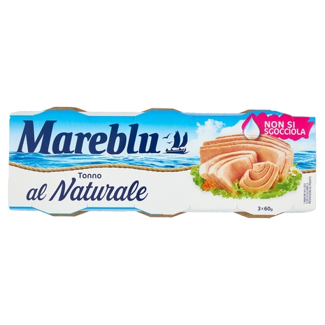 Mareblu VeroNaturale Tonno al Naturale 3 x 60 g