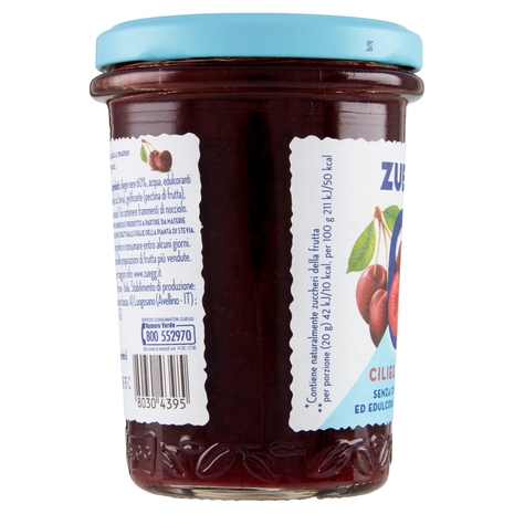 Zuegg Zero Zuccheri Aggiunti* Ciliegie Nere 220 g