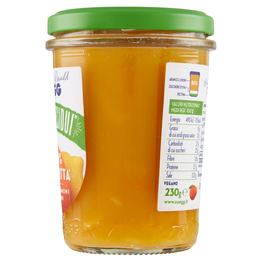 Zuegg I frutteti di Oswald Zuegg Zero Residui 100% da Frutta* Arance Limoni Italiani 230 g