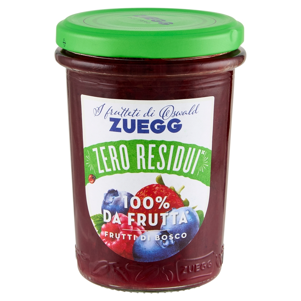 Zuegg I frutteti di Oswald Zuegg Zero Residui 100% da Frutta* Frutti di Bosco Italiani 230 g