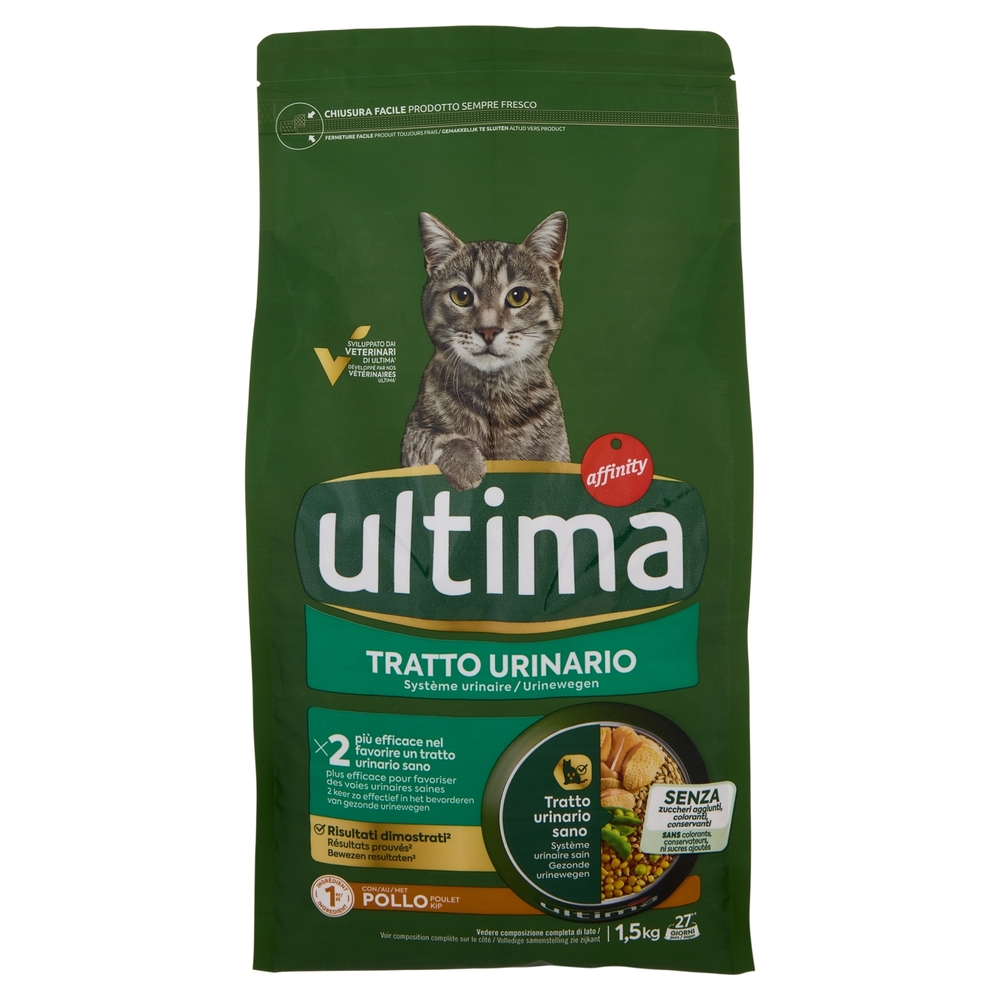 ultima Cat Tratto Urinario Pollo 1,5 kg