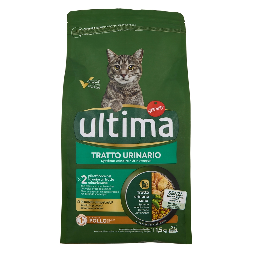 ultima Cat Tratto Urinario Pollo 1,5 kg