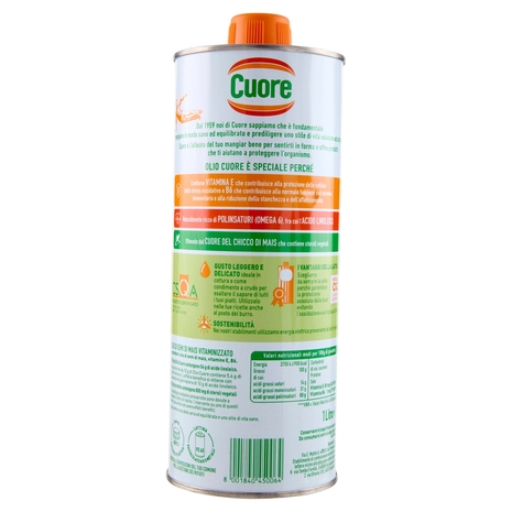 Cuore olio di mais 1 Litro