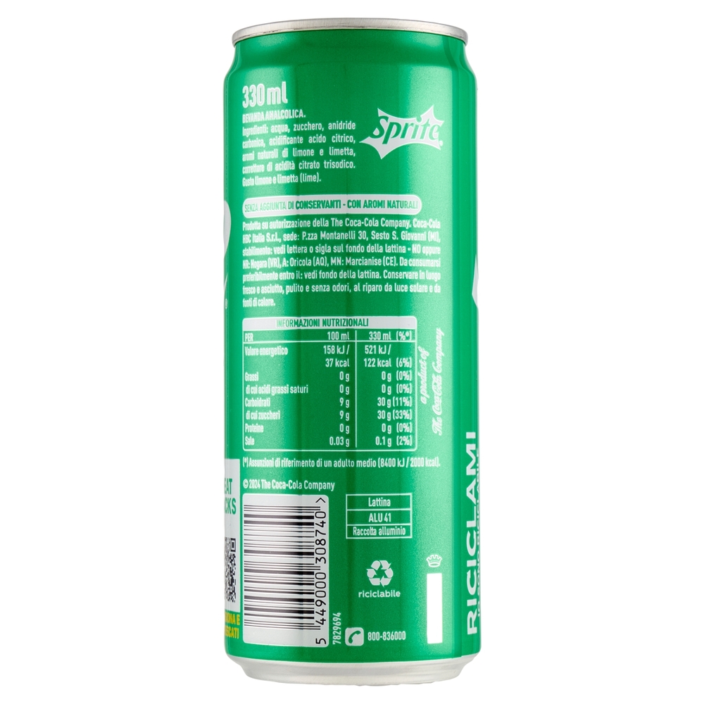 Sprite Sleek 33 cl
