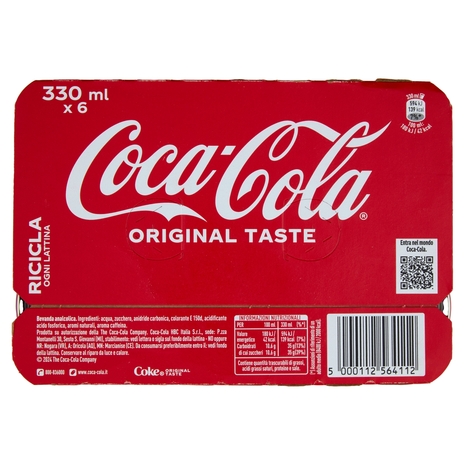 Coca-Cola Regular 6 x 33 cl