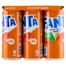 Fanta Zero Orange 6 x 33 cl