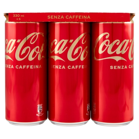 Coca-Cola Senza Caffeina 6 x 33 cl