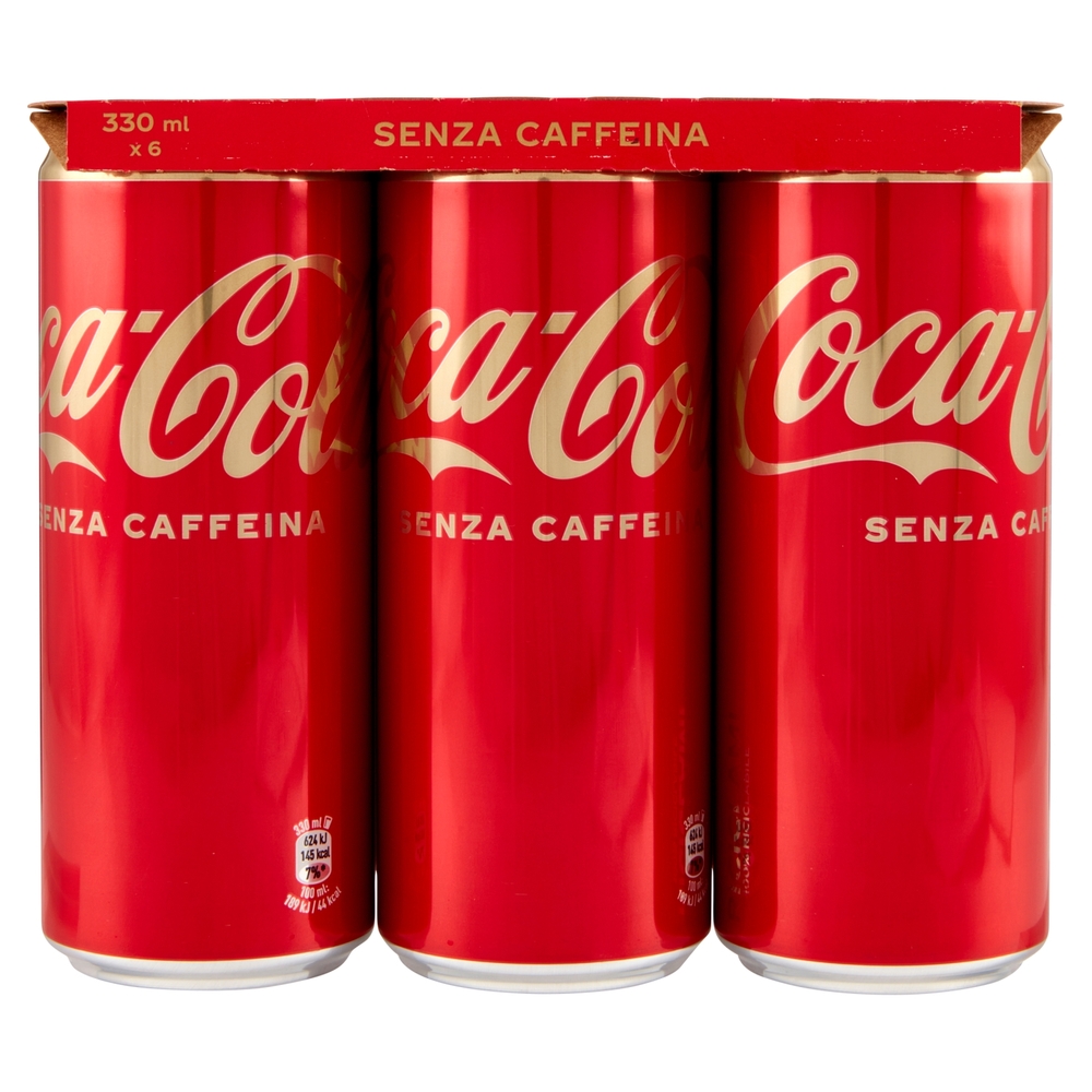 Coca-Cola Senza Caffeina 6 x 33 cl