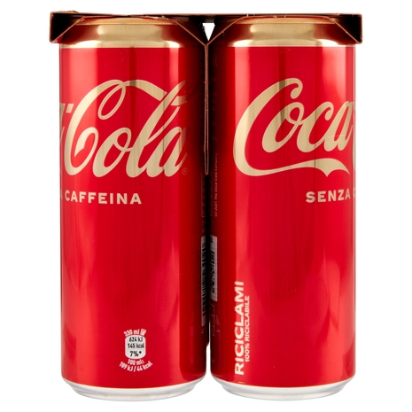 Coca-Cola Senza Caffeina 6 x 33 cl