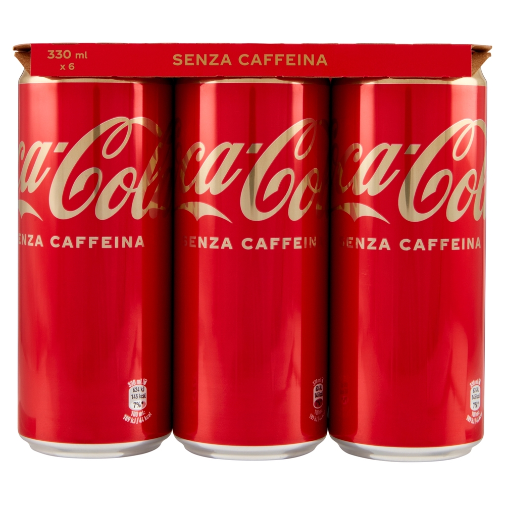 Coca-Cola Senza Caffeina 6 x 33 cl