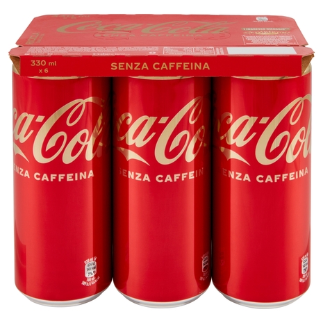 Coca-Cola Senza Caffeina 6 x 33 cl