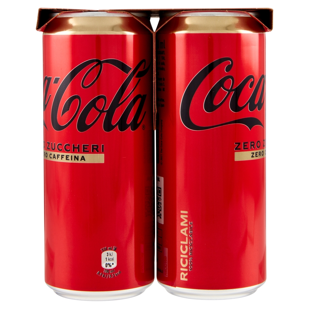 Coca-Cola Zero Senza Caffeina 6 x 33 cl