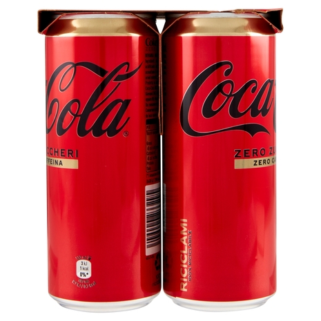 Coca-Cola Zero Senza Caffeina 6 x 33 cl