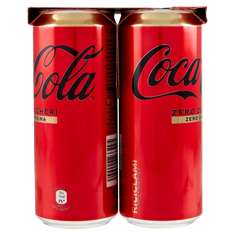 Coca-Cola Zero Senza Caffeina 6 x 33 cl