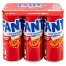 Fanta Zero Blood Orange 6 x 33 cl