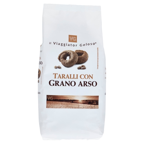 Taralli con Grano Arso Il Viaggiator Goloso