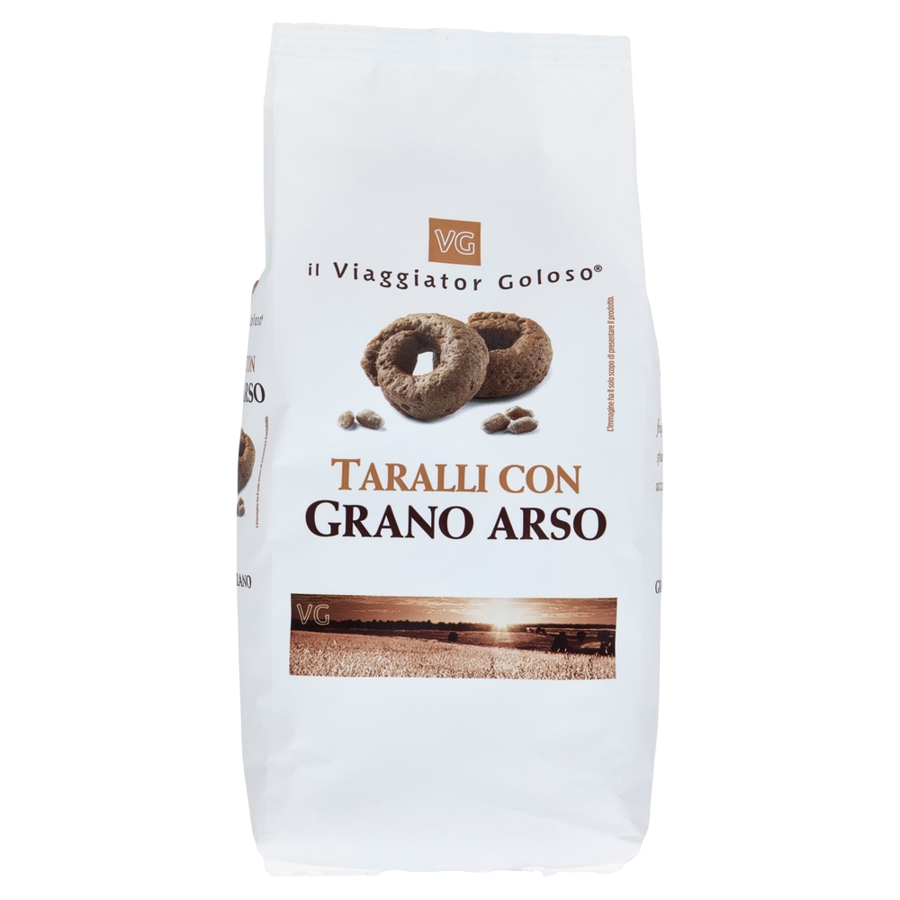 Taralli con Grano Arso Il Viaggiator Goloso